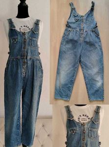 Vintage Denim Overalls