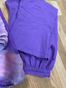 Cotton A Line Kurti Set