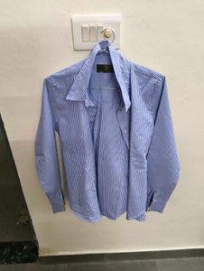 Classic Striped Button-Down Shirt