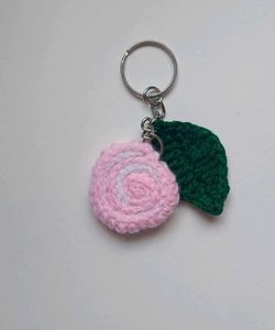 Crochet Candy Keychain