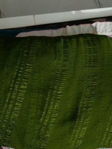 Green Embellished Saree