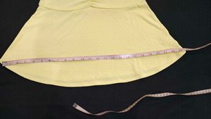 Yellow Causal Wear Top.