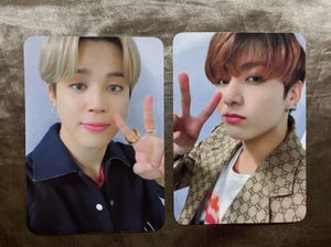 Official BTS Photocards - Jimin & Jungk