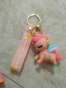 Cute Unicorn Keychain