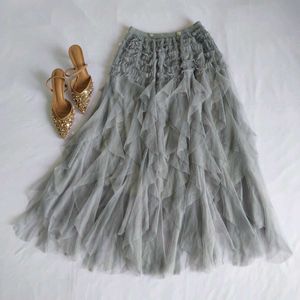 Elegant Tiered Tulle Skirt 🎐✨️