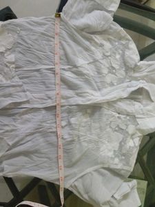 White korean style see through stretchy lace tops.