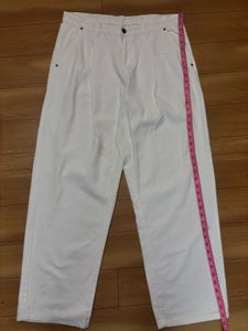 White Wide Leg Jeans