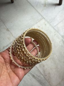 Handmade Beaded Bangles Set
