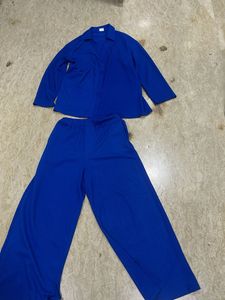 Royal Blue Co-ord Set