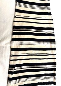 Chanel Inspired Striped Midi Dress