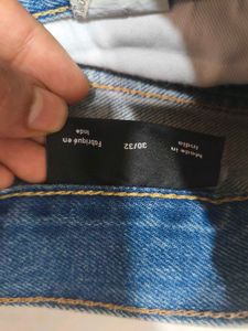 Light Wash Baggy Denim Jeans(New condition)