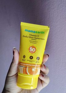 Mamaearth Vitamin C Daily Glow Sunscreen SPF 50