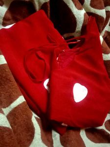 Red saree