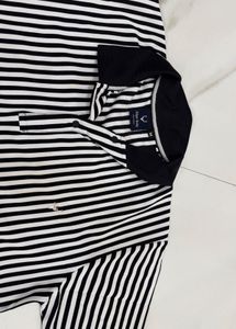 Allen Solly Striped Polo T-Shirt