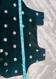 green mindi kurta set