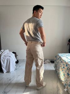 Khaki Cargo Pants