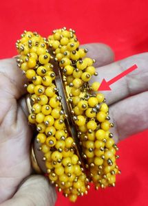 Yellow Beaded Bangles💫