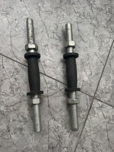 Dumbbell Handles with Nuts
