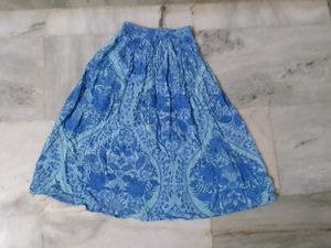 Boho Floral Print Skirt