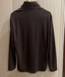 Brown Fleece Pullover