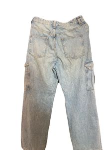 Y2K H&amp;M Light Wash Denim Cargo Pants
