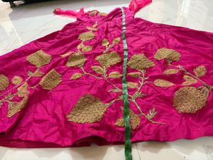 Gorgeous original zari work  Gown