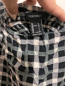 Checkered Cami Crop Top