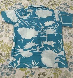 Cozy Blue Floral Pajama Set