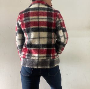 🎀Plaid Wool Blend Coat 🎀