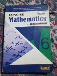 Concise Mathematics - Middle School (Grade 6)