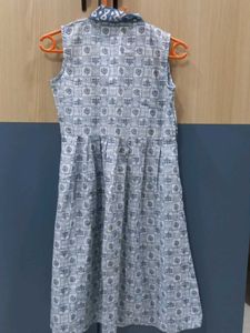 Stylish Blue Printed Kurta