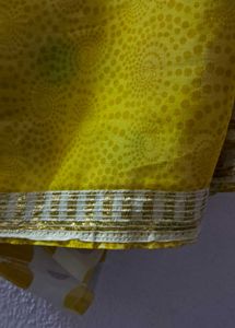 Charming Polka Dot Saree