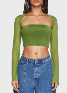 dollskill tube top with bolero