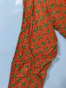 Gerua Printed Kurti
