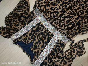 Leopard Print Maxi Dress