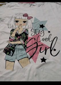 Cute Graphic T-Shirt "Stay Cool Girl"