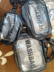 Washbag Set - 3 Piece Travel Organizers