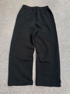 Black Wide Leg Sweatpants
