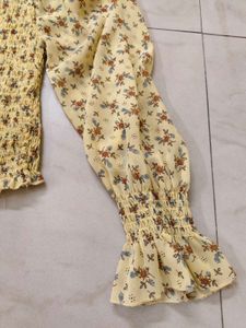 Square neck top
