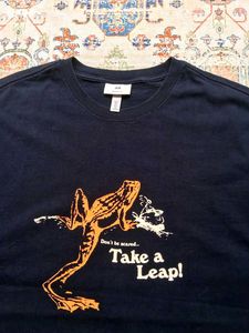 Printed H&amp;M Drop Shoulder T shirt