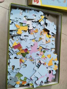 World &amp; India two map puzzles