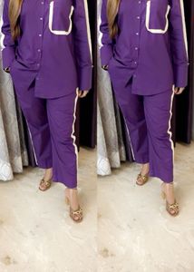 LACE DETAILED PURPLE CORDSET