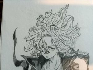 Manga Art Sketch of mikey