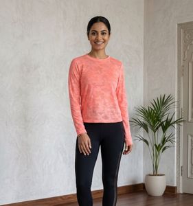 Savana Peach Camo Activewear