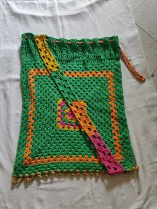 Handmade Crochet Tote Bag