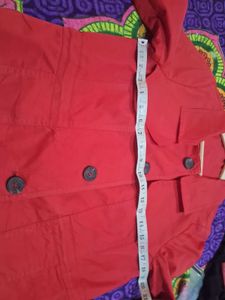Red Women's Casual Jacket