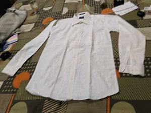 Classic White Button-Down Shirt buy 1 get free