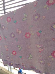 Butterfly Floral Print blanket
