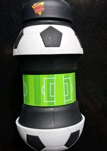 Foldable Football Theme Water Bottle
