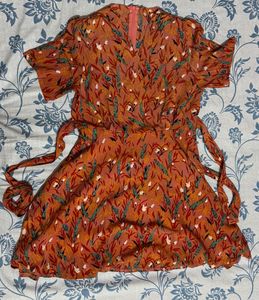 Floral Mini Dress (Size S) – Lightweight &amp; Stylish